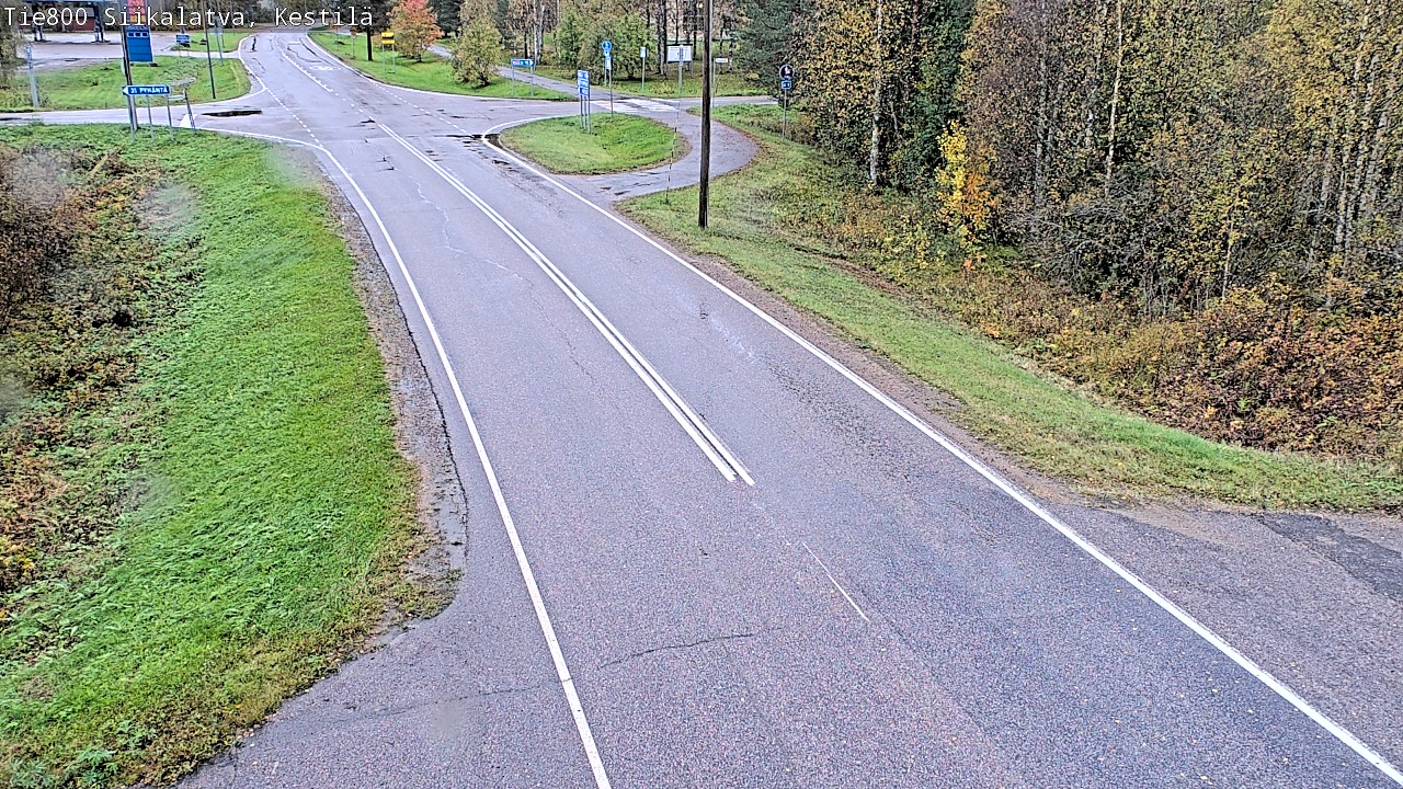 Weather Camera Image Road 800 Siikalatva Kestilä, Siikalatva, Pohjois-Pohjanmaa