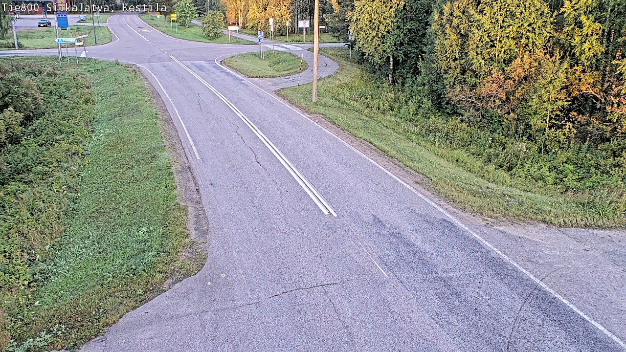Weather Camera Image Väg 800 Siikalatva Kestilä, Siikalatva, Pohjois-Pohjanmaa