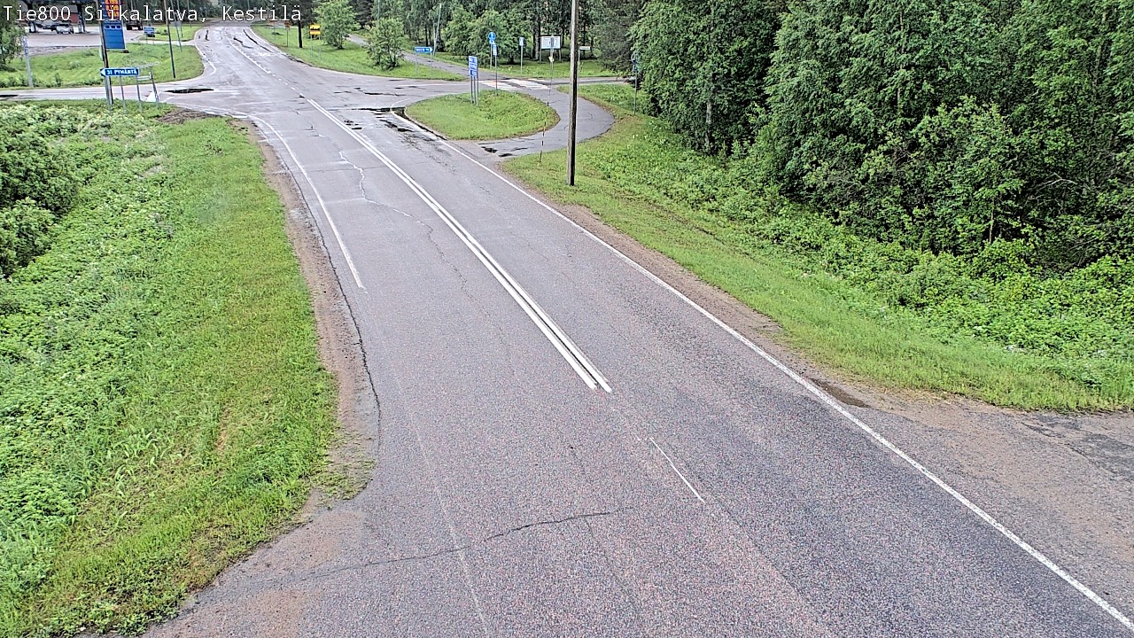 Weather Camera Image Road 800 Siikalatva Kestilä, Siikalatva, Pohjois-Pohjanmaa