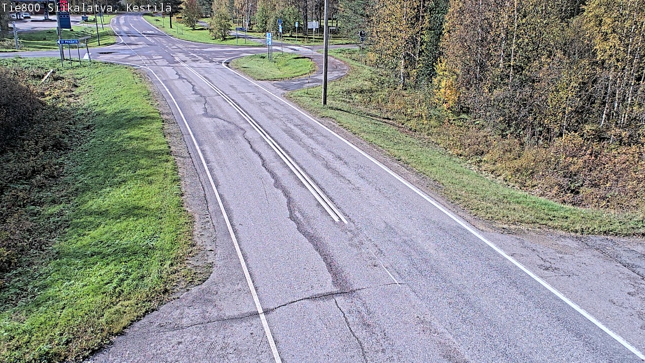 Weather Camera Image Road 800 Siikalatva Kestilä, Siikalatva, Pohjois-Pohjanmaa