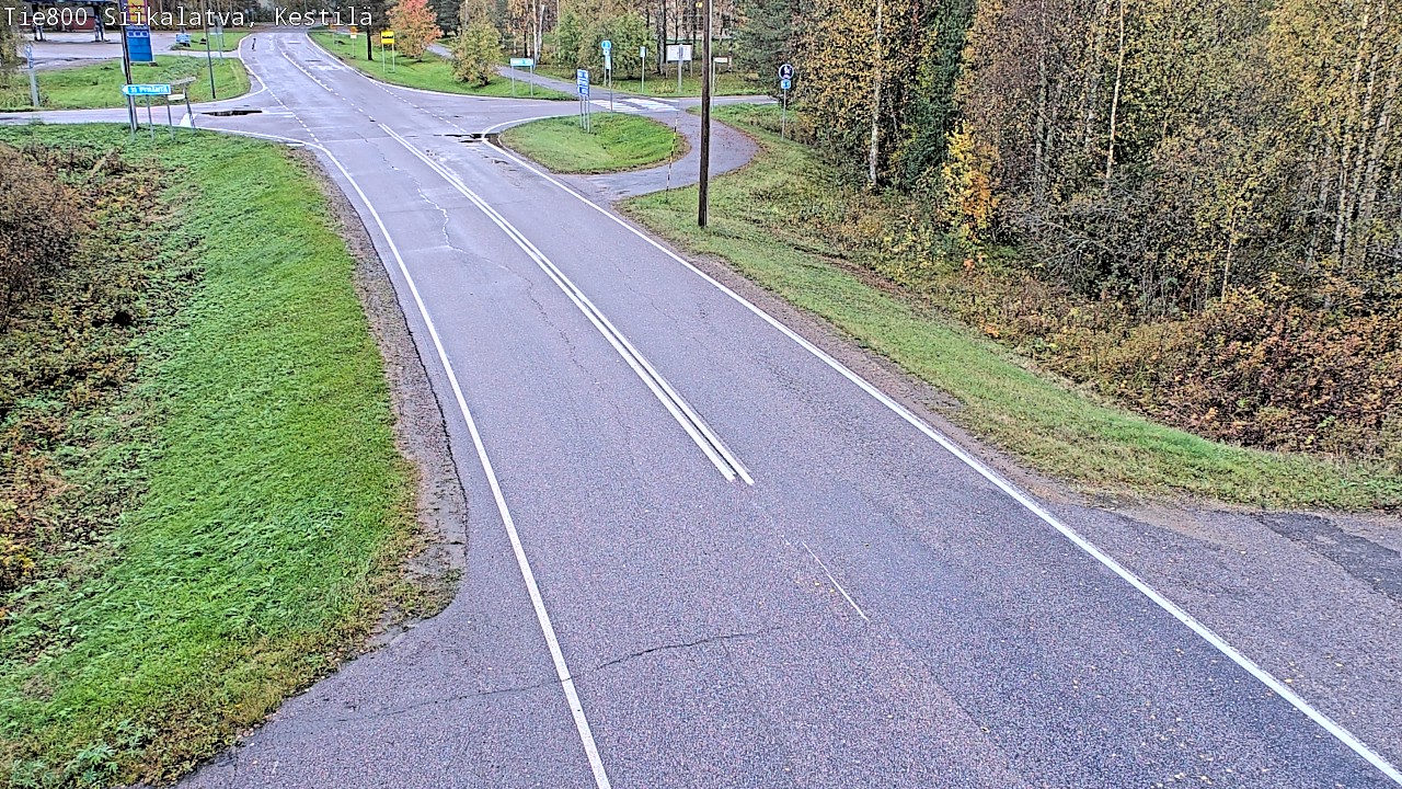 Weather Camera Image Road 800 Siikalatva Kestilä, Siikalatva, Pohjois-Pohjanmaa