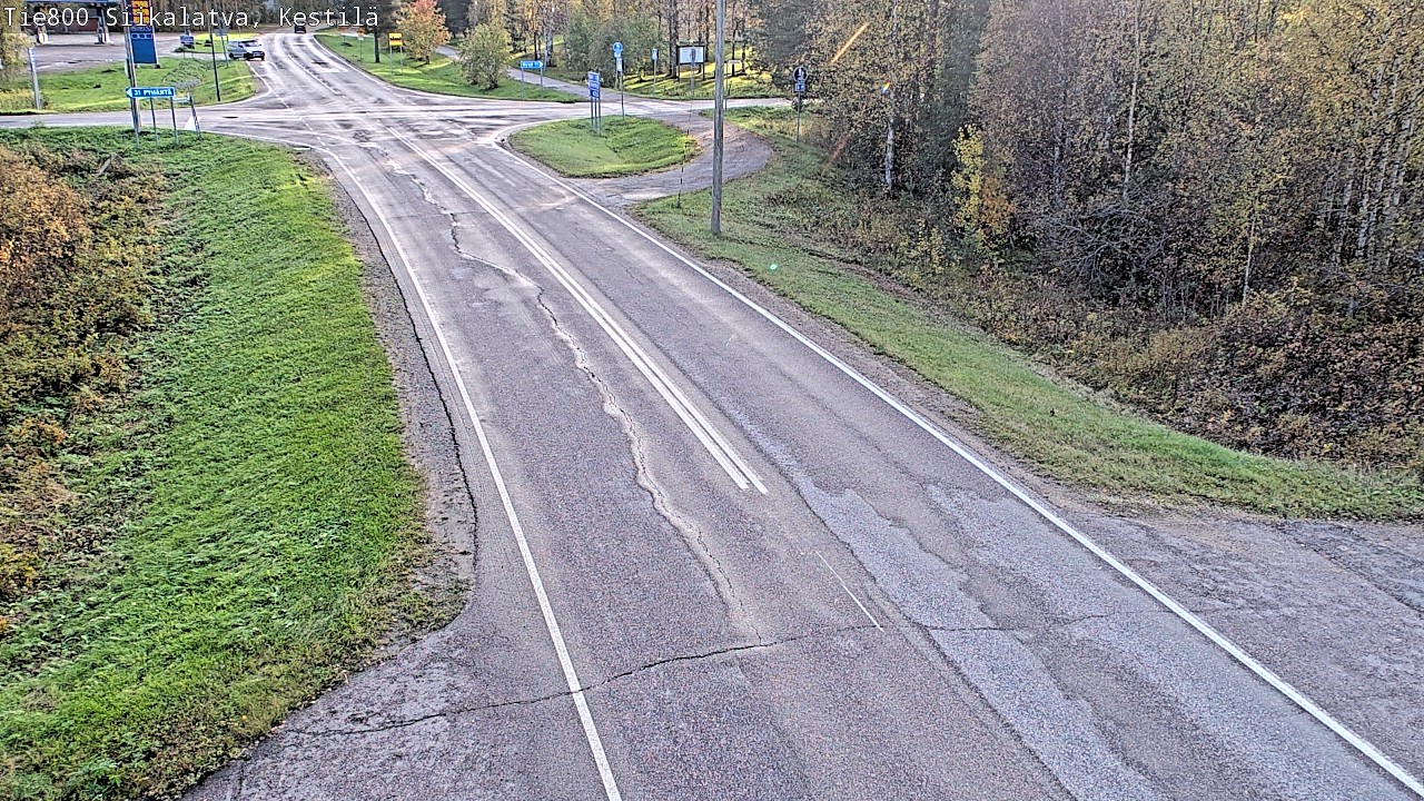 Weather Camera Image Road 800 Siikalatva Kestilä, Siikalatva, Pohjois-Pohjanmaa