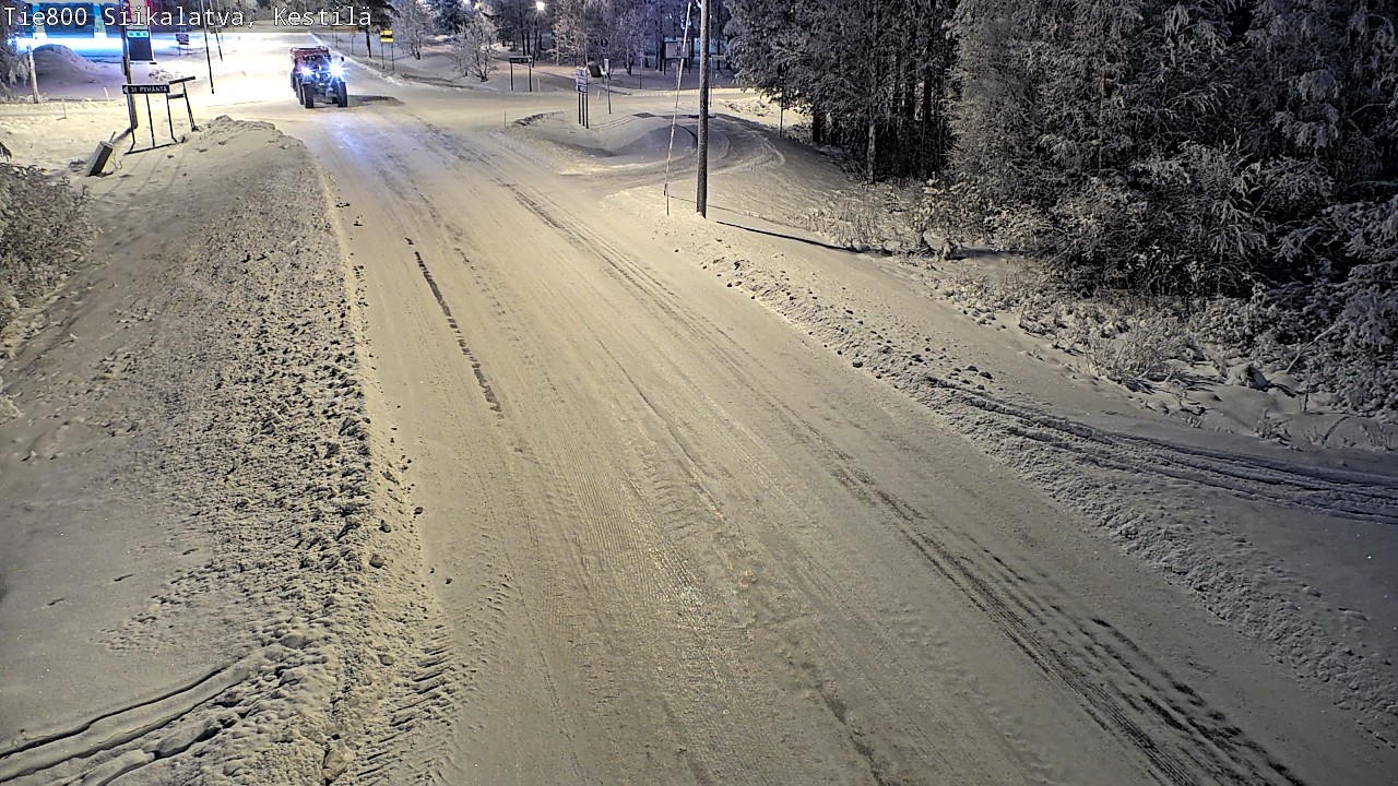 Weather Camera Image Road 800 Siikalatva Kestilä, Siikalatva, Pohjois-Pohjanmaa