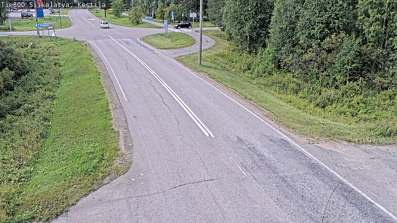 Weather Camera Image Väg 800 Siikalatva Kestilä, Siikalatva, Pohjois-Pohjanmaa