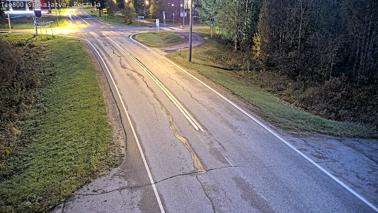 Weather Camera Image Road 800 Siikalatva Kestilä, Siikalatva, Pohjois-Pohjanmaa