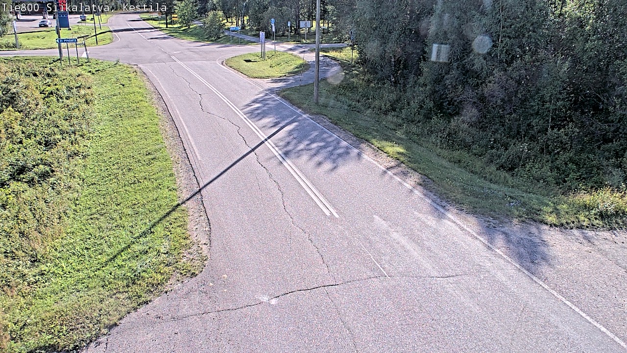Weather Camera Image Väg 800 Siikalatva Kestilä, Siikalatva, Pohjois-Pohjanmaa