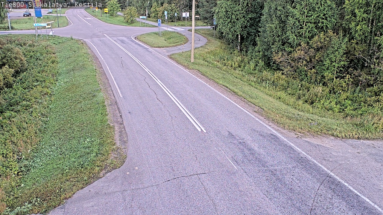 Weather Camera Image Väg 800 Siikalatva Kestilä, Siikalatva, Pohjois-Pohjanmaa