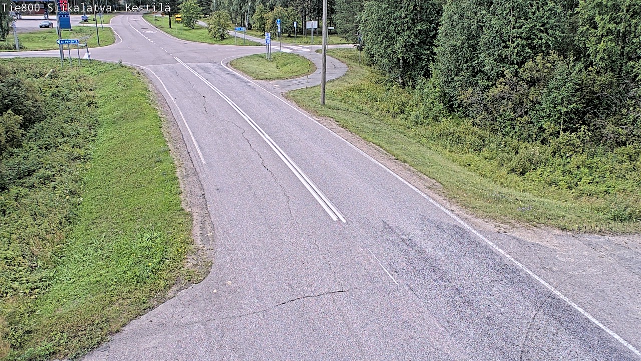 Weather Camera Image Road 800 Siikalatva Kestilä, Siikalatva, Pohjois-Pohjanmaa