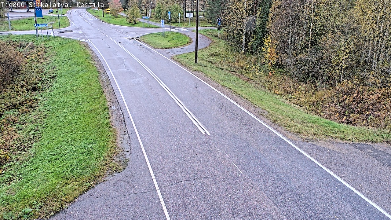 Weather Camera Image Road 800 Siikalatva Kestilä, Siikalatva, Pohjois-Pohjanmaa