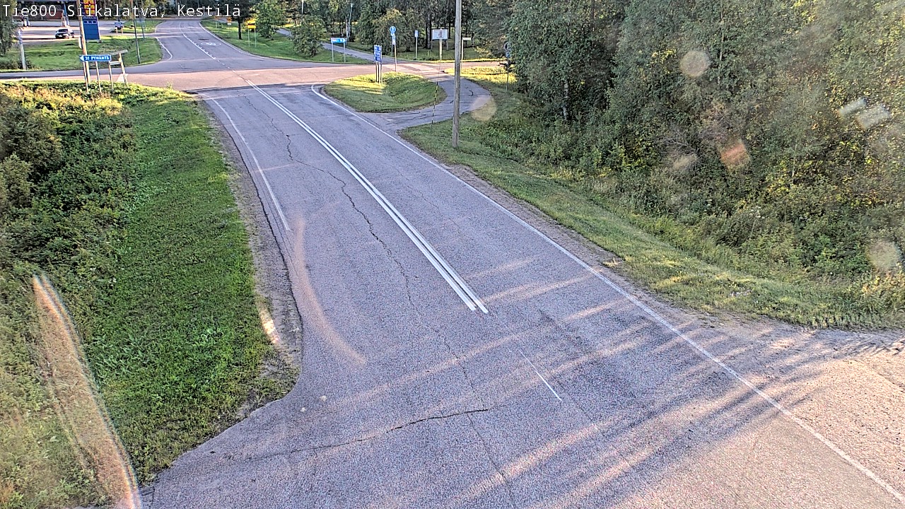 Weather Camera Image Väg 800 Siikalatva Kestilä, Siikalatva, Pohjois-Pohjanmaa