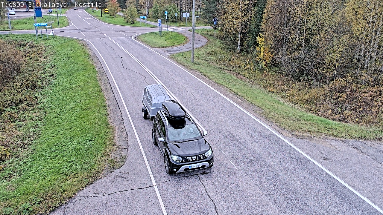 Weather Camera Image Road 800 Siikalatva Kestilä, Siikalatva, Pohjois-Pohjanmaa