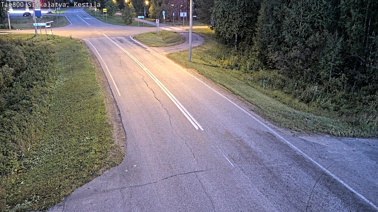 Weather Camera Image Väg 800 Siikalatva Kestilä, Siikalatva, Pohjois-Pohjanmaa
