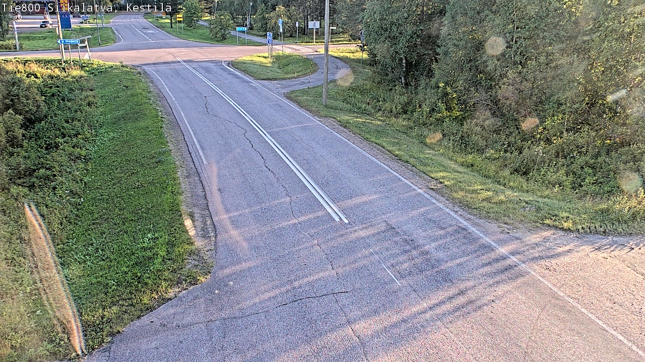 Weather Camera Image Väg 800 Siikalatva Kestilä, Siikalatva, Pohjois-Pohjanmaa