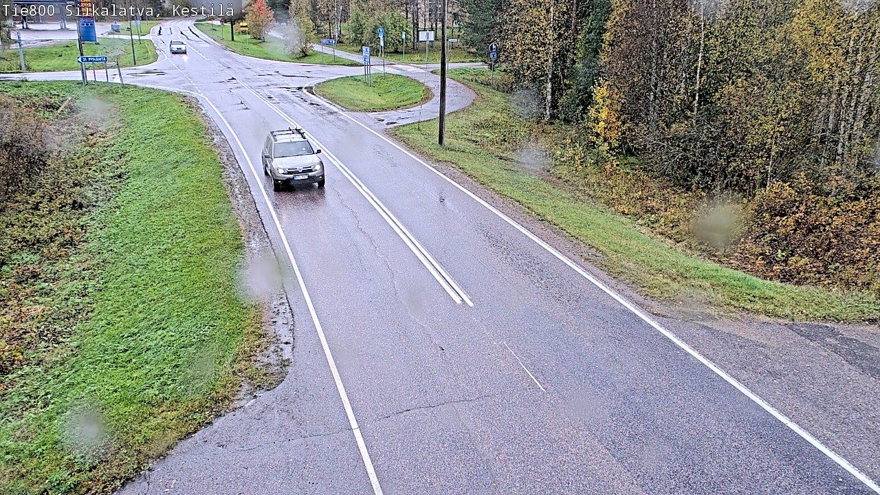 Weather Camera Image Road 800 Siikalatva Kestilä, Siikalatva, Pohjois-Pohjanmaa