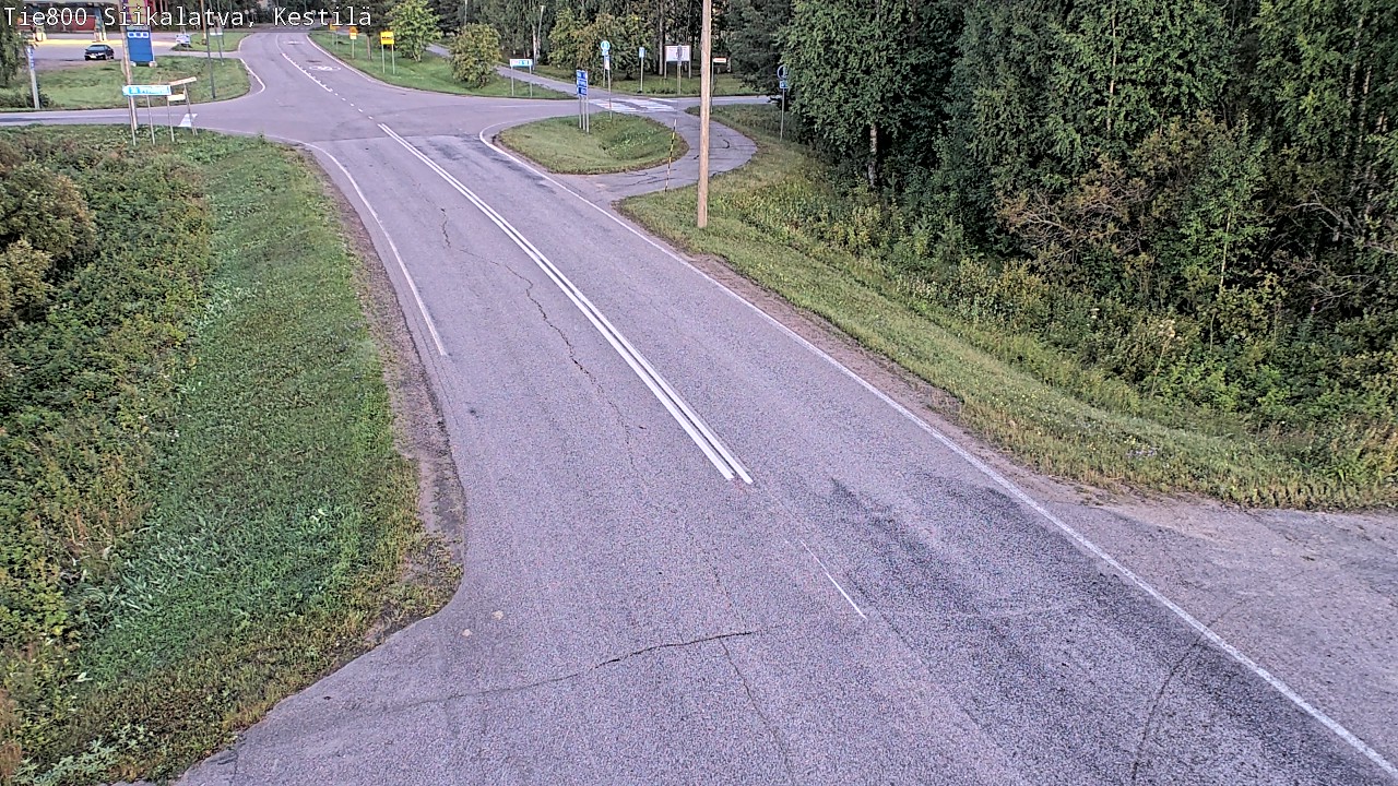 Weather Camera Image Väg 800 Siikalatva Kestilä, Siikalatva, Pohjois-Pohjanmaa