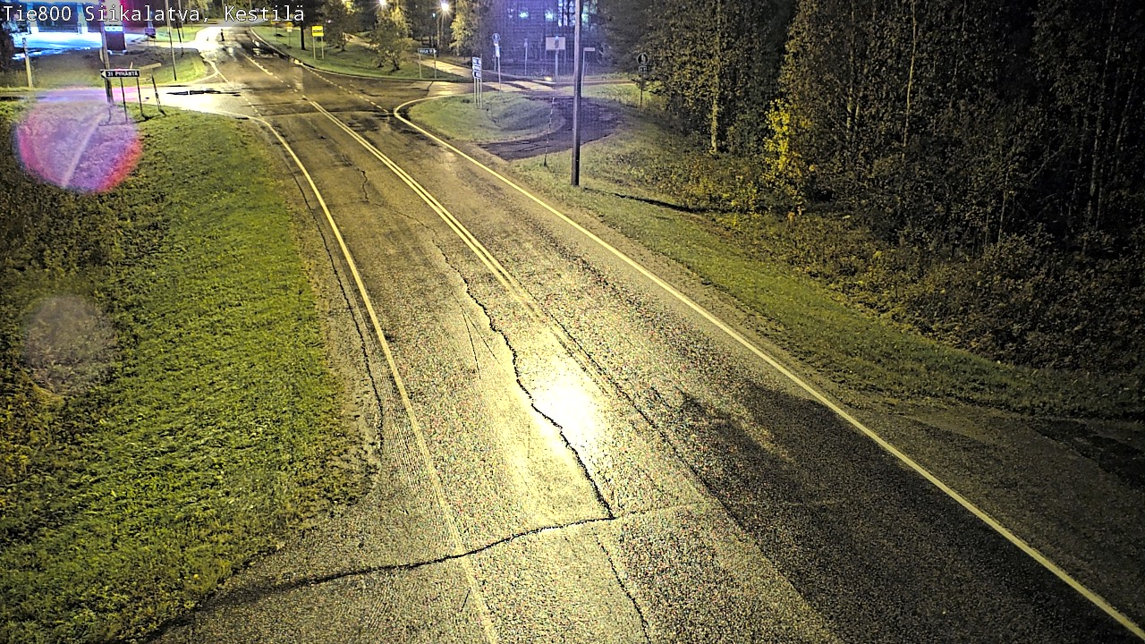 Weather Camera Image Road 800 Siikalatva Kestilä, Siikalatva, Pohjois-Pohjanmaa