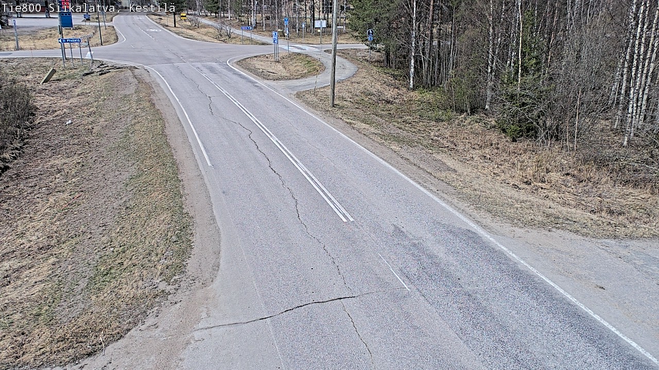 Weather Camera Image Road 800 Siikalatva Kestilä, Siikalatva, Pohjois-Pohjanmaa