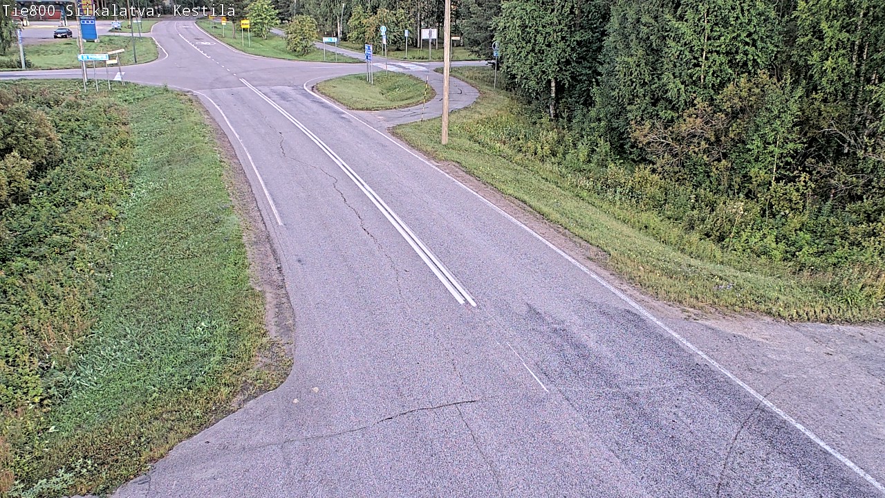 Weather Camera Image Väg 800 Siikalatva Kestilä, Siikalatva, Pohjois-Pohjanmaa