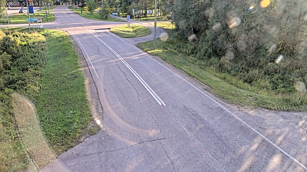Weather Camera Image Väg 800 Siikalatva Kestilä, Siikalatva, Pohjois-Pohjanmaa