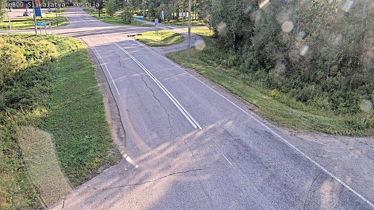 Weather Camera Image Väg 800 Siikalatva Kestilä, Siikalatva, Pohjois-Pohjanmaa