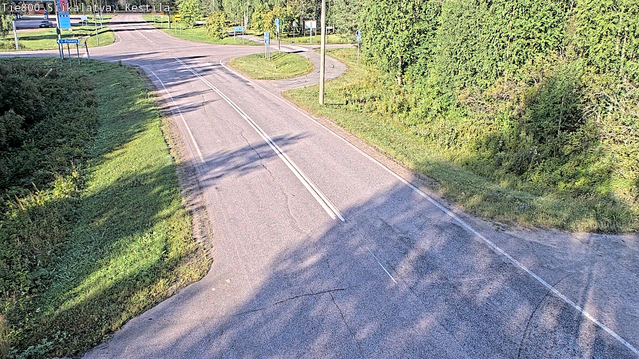 Weather Camera Image Väg 800 Siikalatva Kestilä, Siikalatva, Pohjois-Pohjanmaa