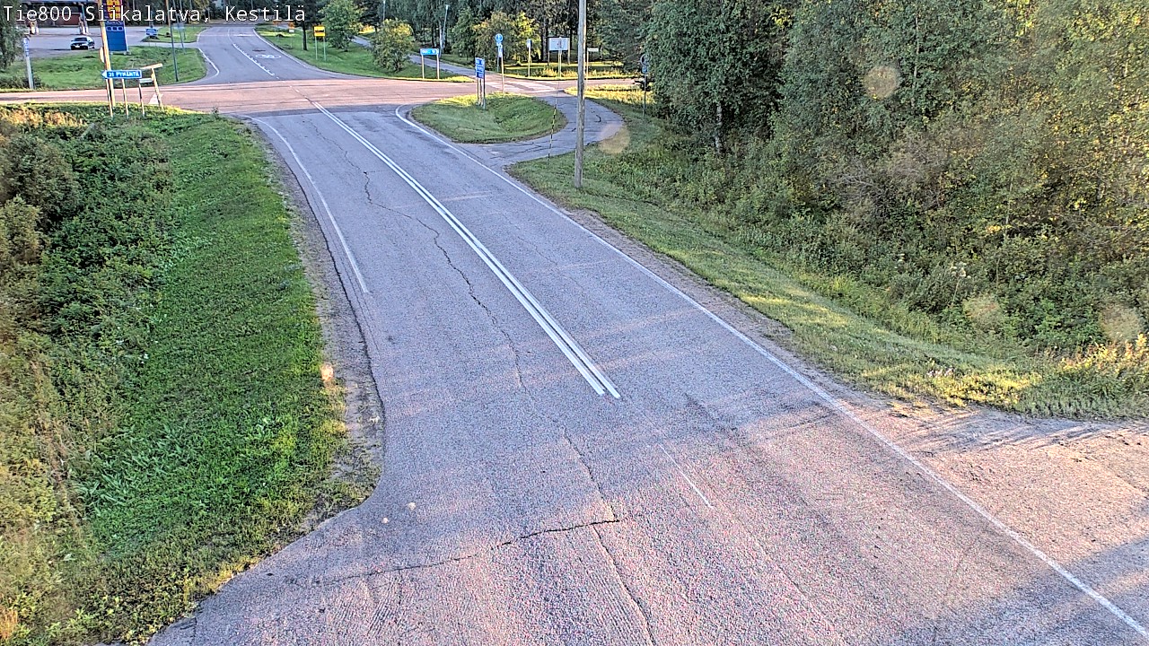 Weather Camera Image Väg 800 Siikalatva Kestilä, Siikalatva, Pohjois-Pohjanmaa