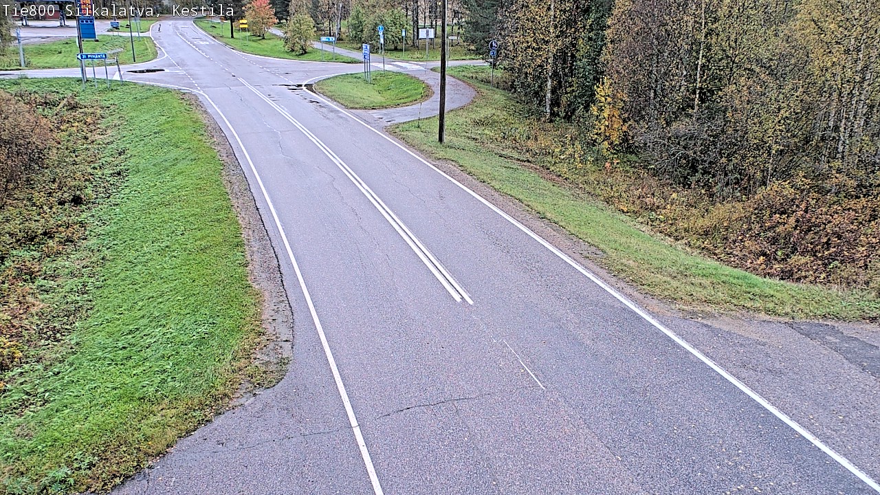 Weather Camera Image Road 800 Siikalatva Kestilä, Siikalatva, Pohjois-Pohjanmaa