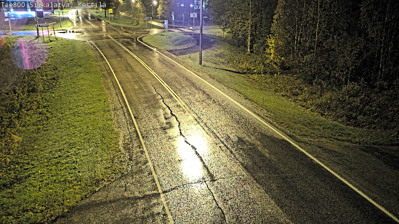 Weather Camera Image Road 800 Siikalatva Kestilä, Siikalatva, Pohjois-Pohjanmaa