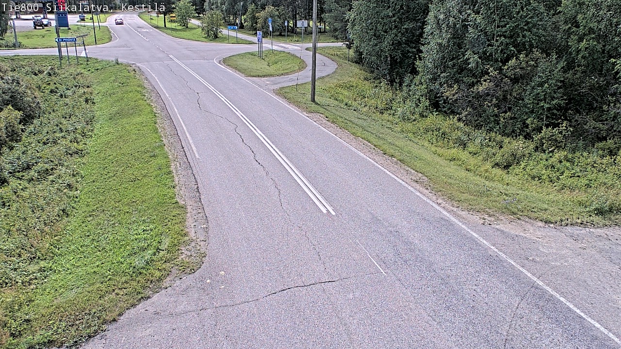 Weather Camera Image Väg 800 Siikalatva Kestilä, Siikalatva, Pohjois-Pohjanmaa