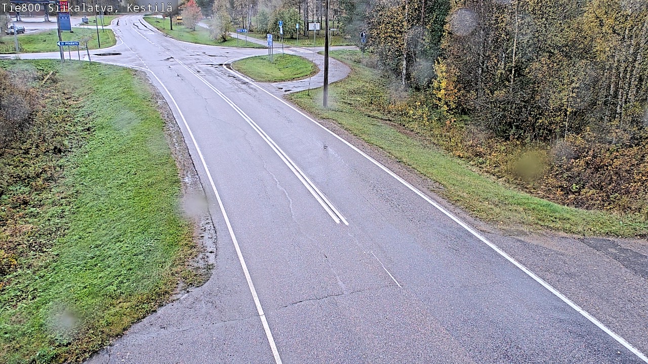 Weather Camera Image Road 800 Siikalatva Kestilä, Siikalatva, Pohjois-Pohjanmaa