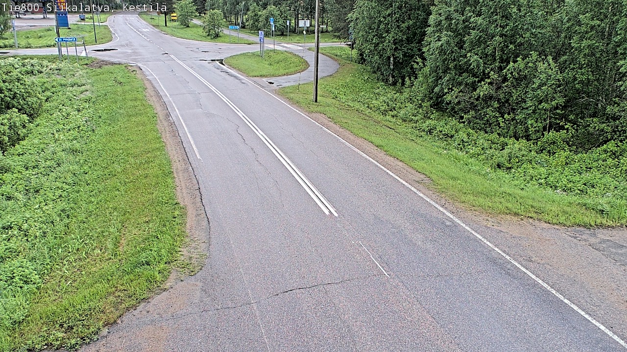 Weather Camera Image Road 800 Siikalatva Kestilä, Siikalatva, Pohjois-Pohjanmaa