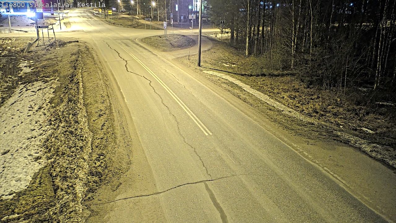 Weather Camera Image Road 800 Siikalatva Kestilä, Siikalatva, Pohjois-Pohjanmaa
