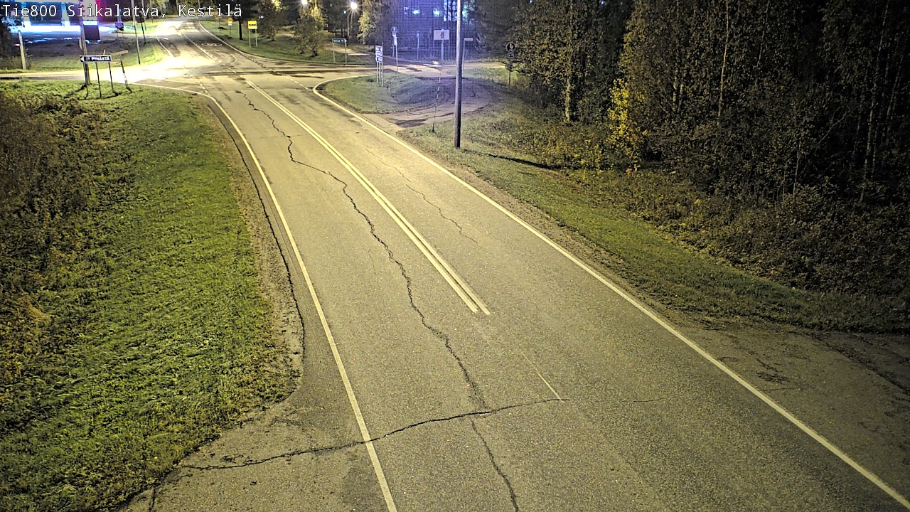 Weather Camera Image Road 800 Siikalatva Kestilä, Siikalatva, Pohjois-Pohjanmaa