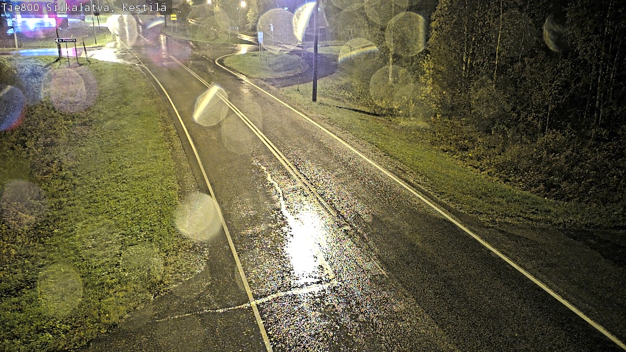 Weather Camera Image Road 800 Siikalatva Kestilä, Siikalatva, Pohjois-Pohjanmaa