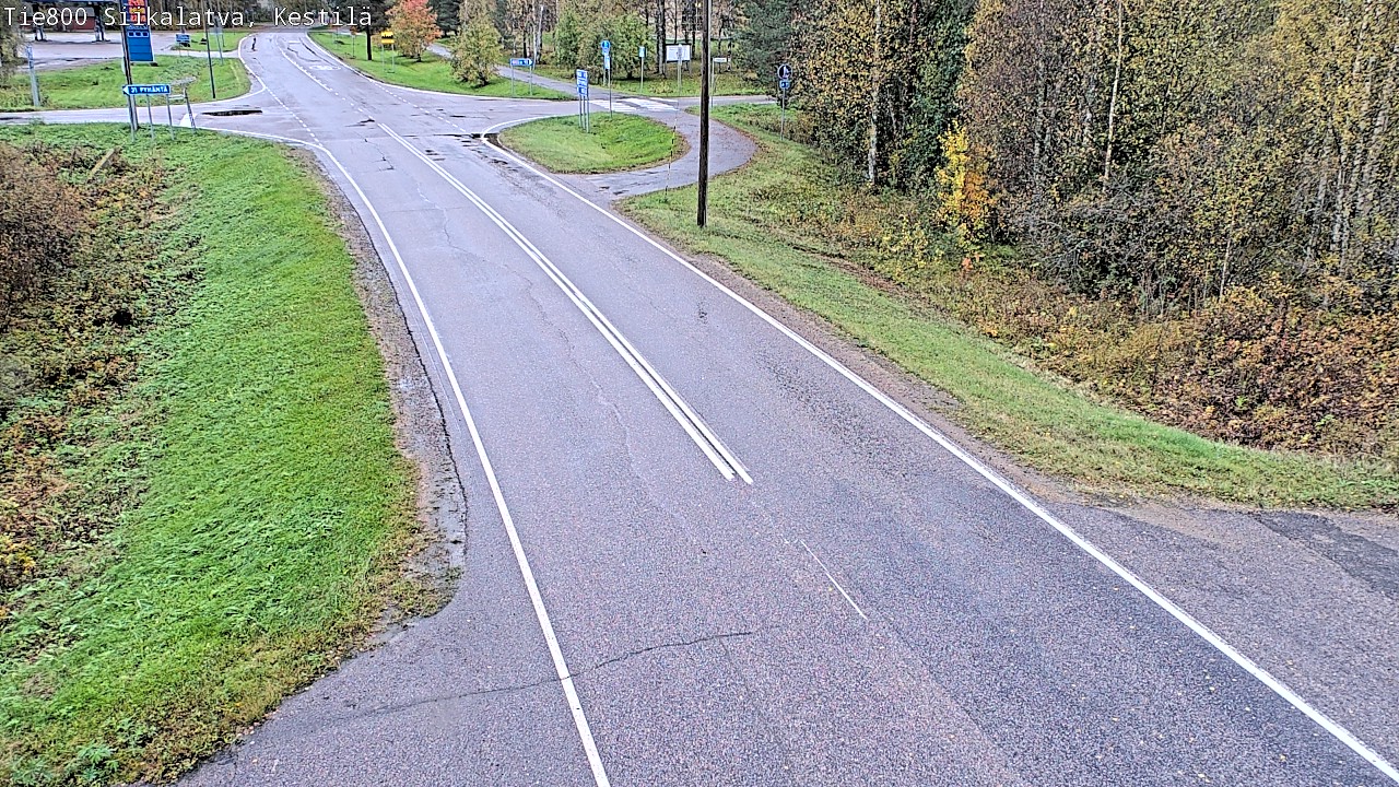 Weather Camera Image Road 800 Siikalatva Kestilä, Siikalatva, Pohjois-Pohjanmaa