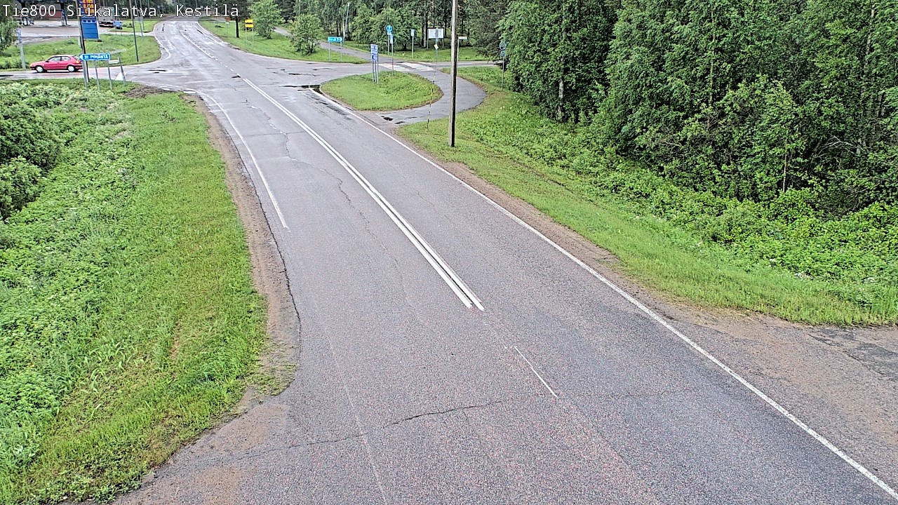 Weather Camera Image Road 800 Siikalatva Kestilä, Siikalatva, Pohjois-Pohjanmaa