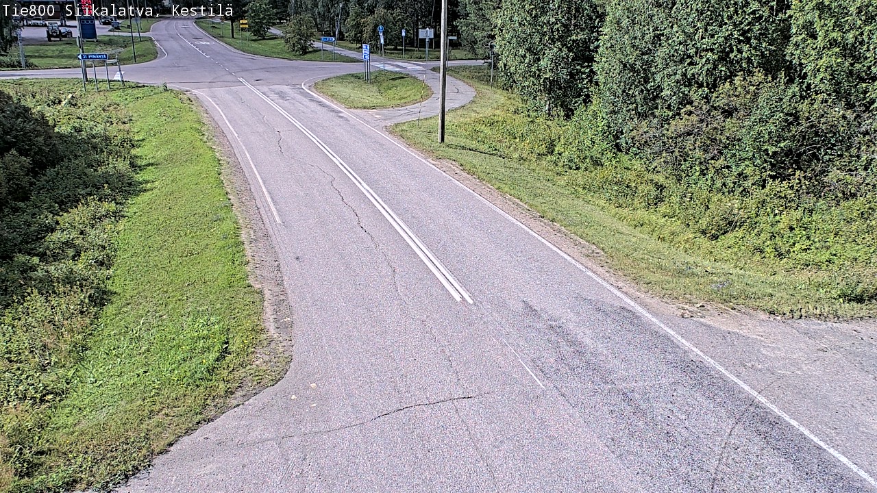 Weather Camera Image Väg 800 Siikalatva Kestilä, Siikalatva, Pohjois-Pohjanmaa