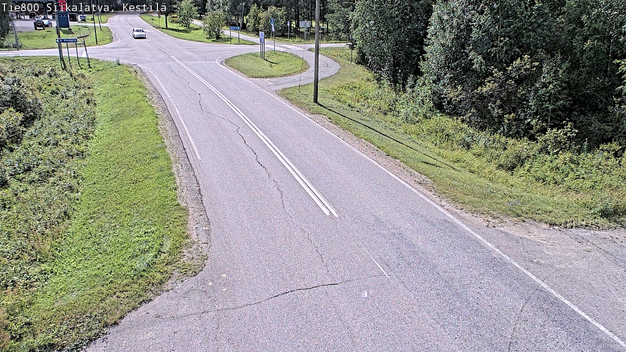 Weather Camera Image Väg 800 Siikalatva Kestilä, Siikalatva, Pohjois-Pohjanmaa