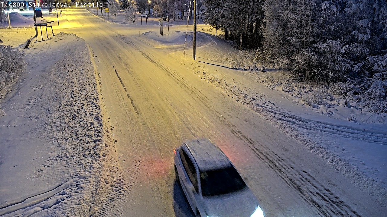 Weather Camera Image Road 800 Siikalatva Kestilä, Siikalatva, Pohjois-Pohjanmaa
