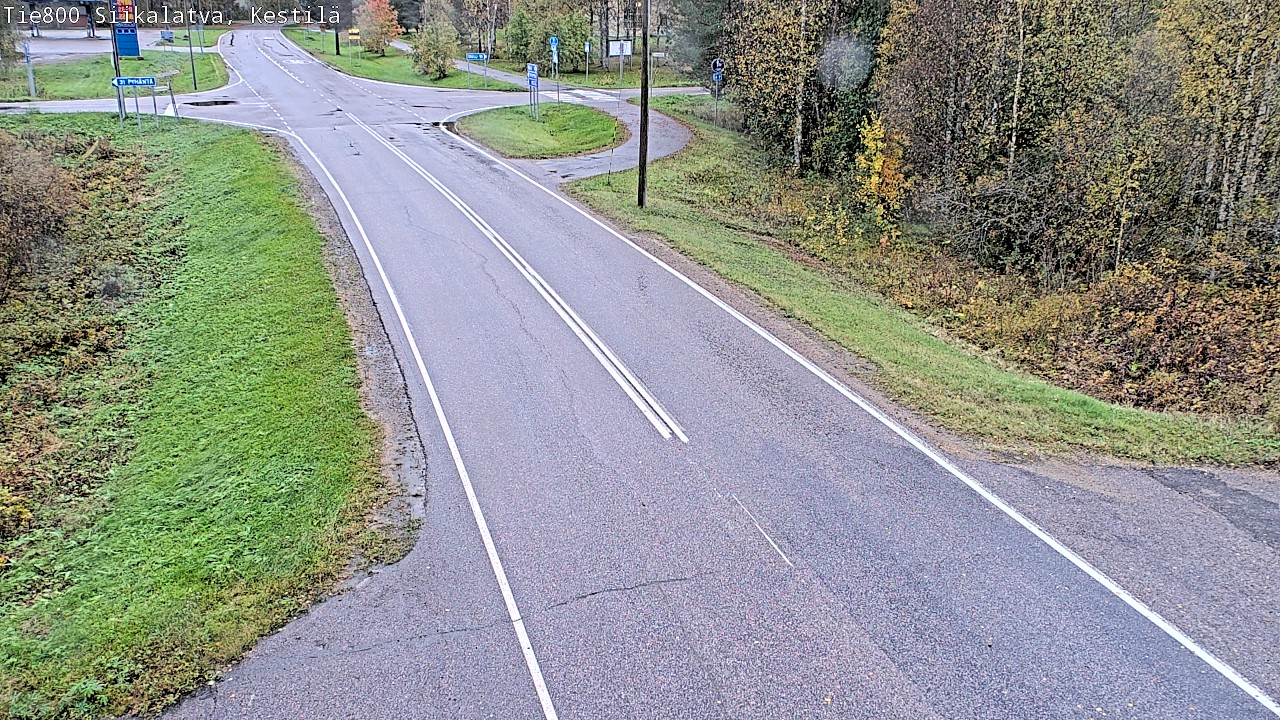 Weather Camera Image Road 800 Siikalatva Kestilä, Siikalatva, Pohjois-Pohjanmaa