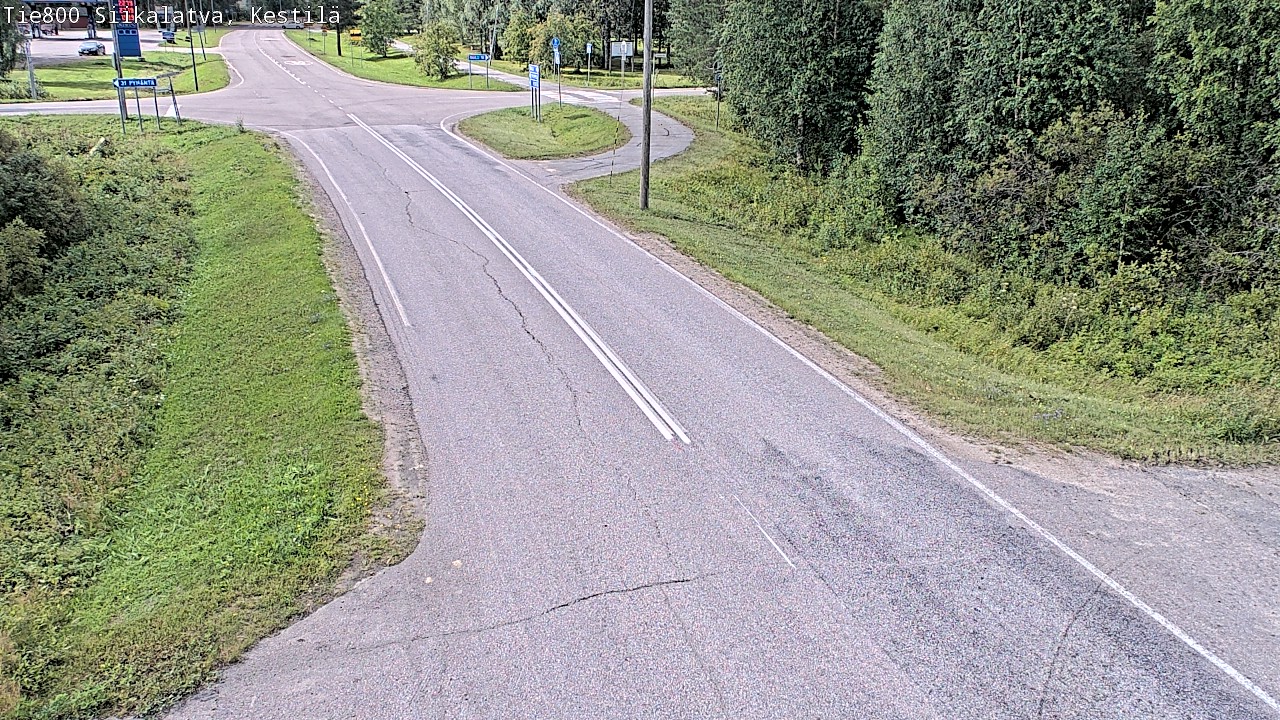 Weather Camera Image Road 800 Siikalatva Kestilä, Siikalatva, Pohjois-Pohjanmaa