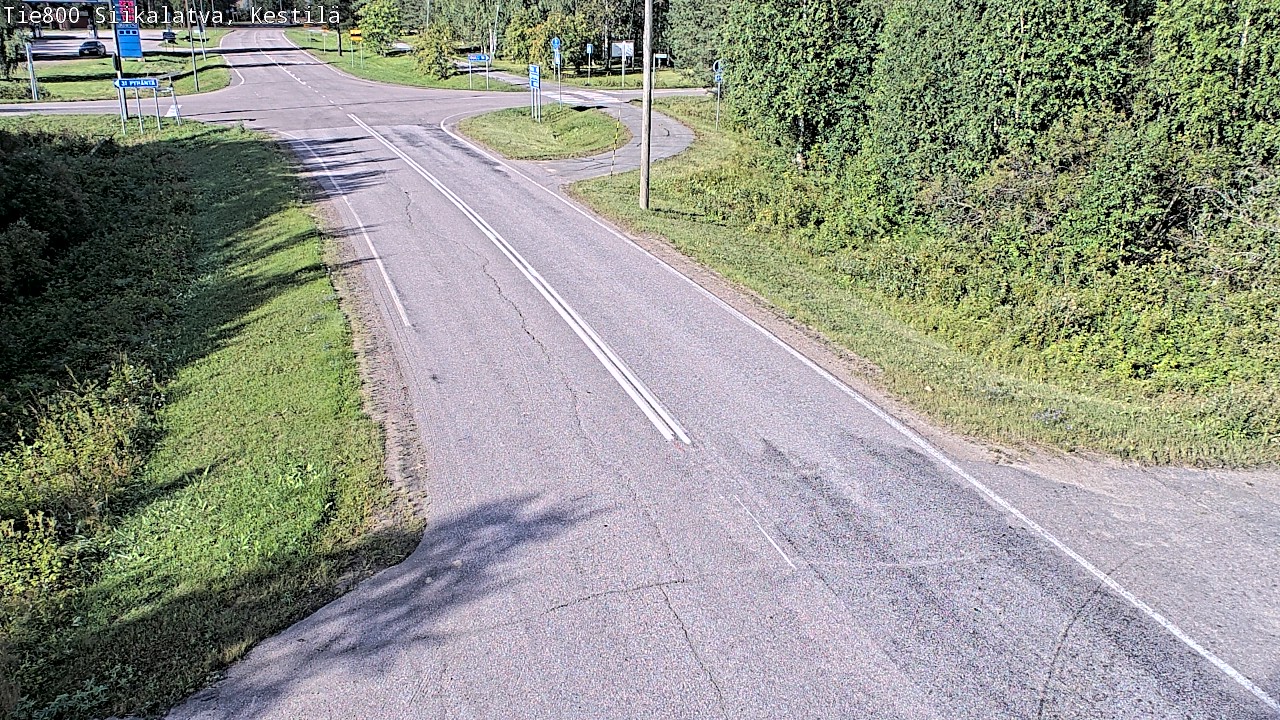 Weather Camera Image Väg 800 Siikalatva Kestilä, Siikalatva, Pohjois-Pohjanmaa