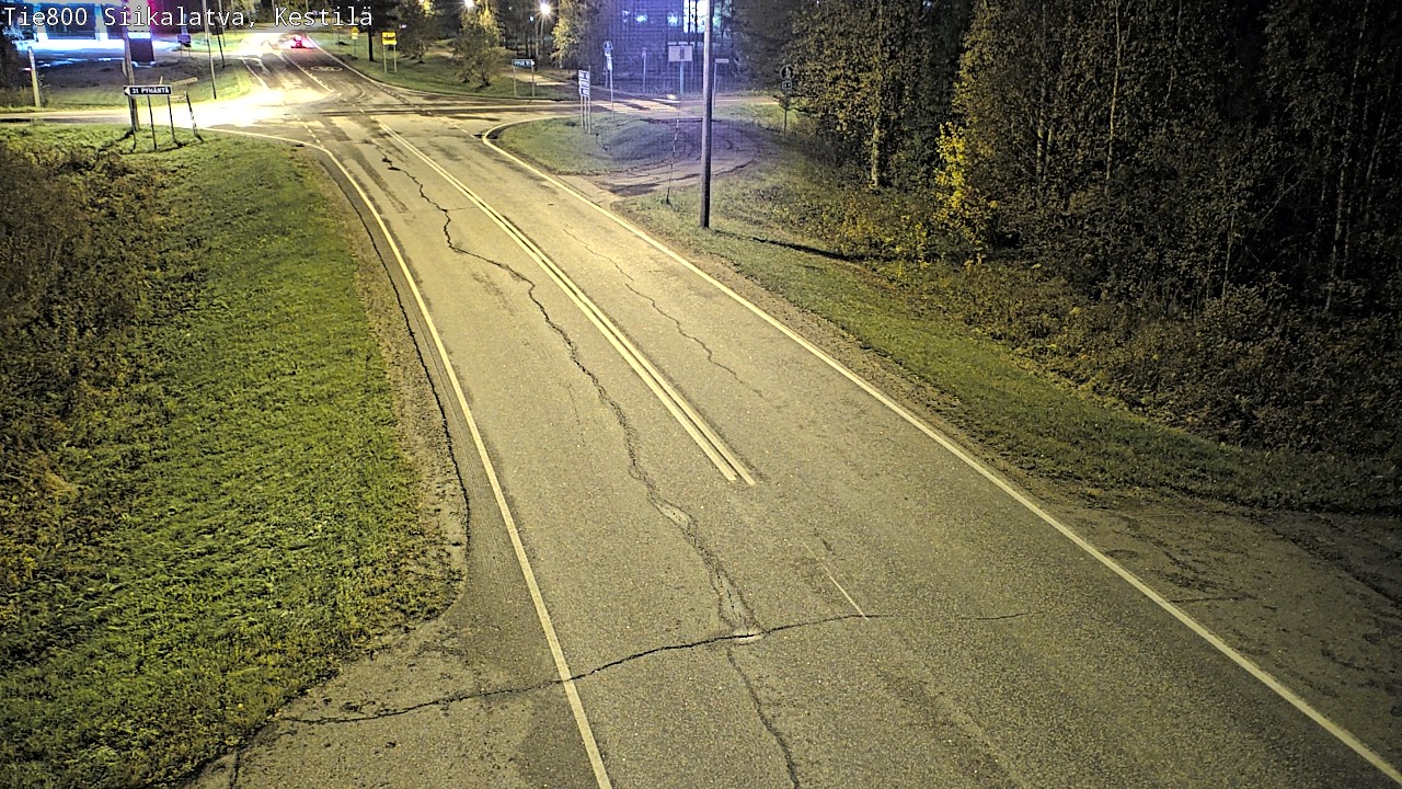 Weather Camera Image Road 800 Siikalatva Kestilä, Siikalatva, Pohjois-Pohjanmaa