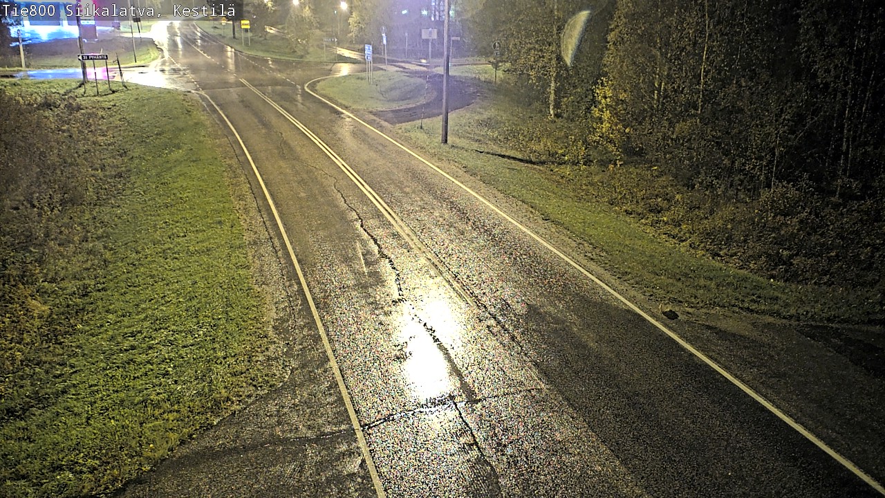 Weather Camera Image Road 800 Siikalatva Kestilä, Siikalatva, Pohjois-Pohjanmaa