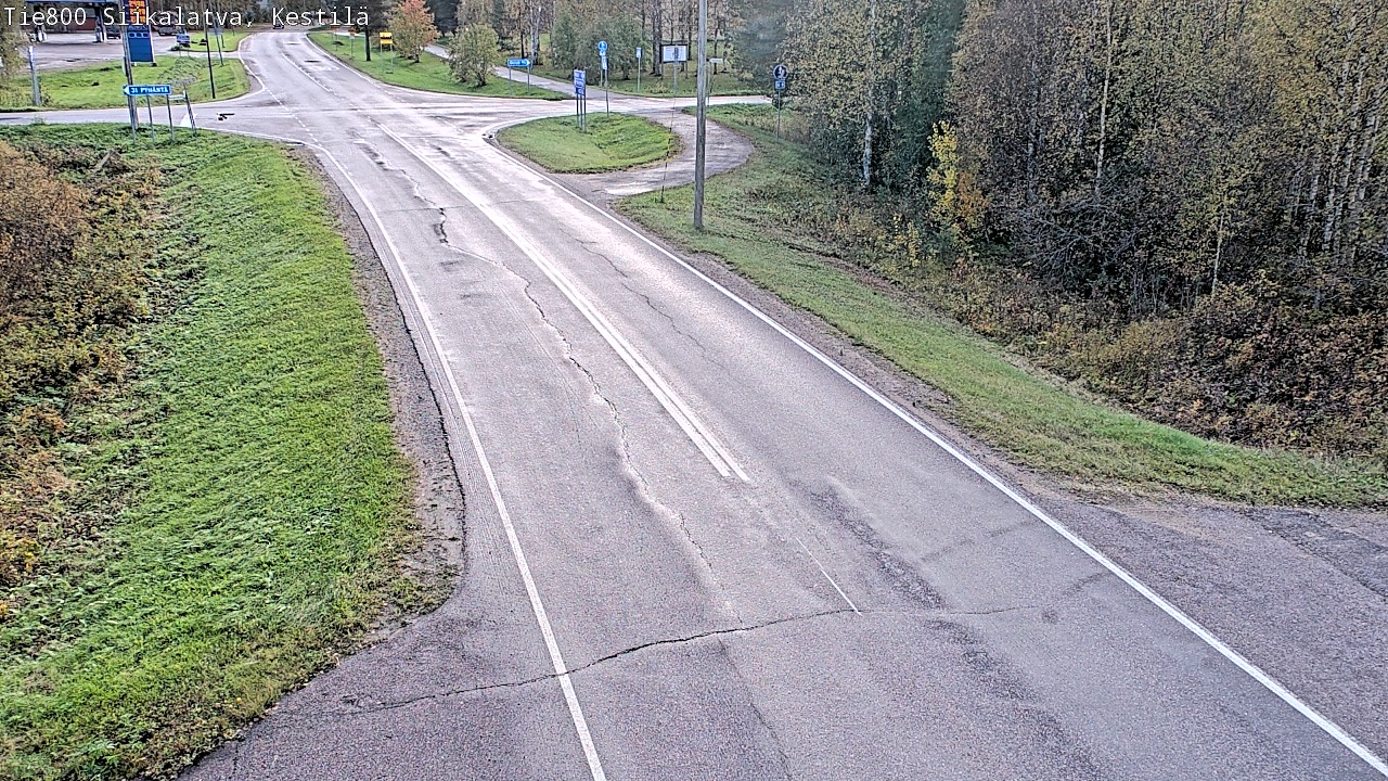 Weather Camera Image Road 800 Siikalatva Kestilä, Siikalatva, Pohjois-Pohjanmaa