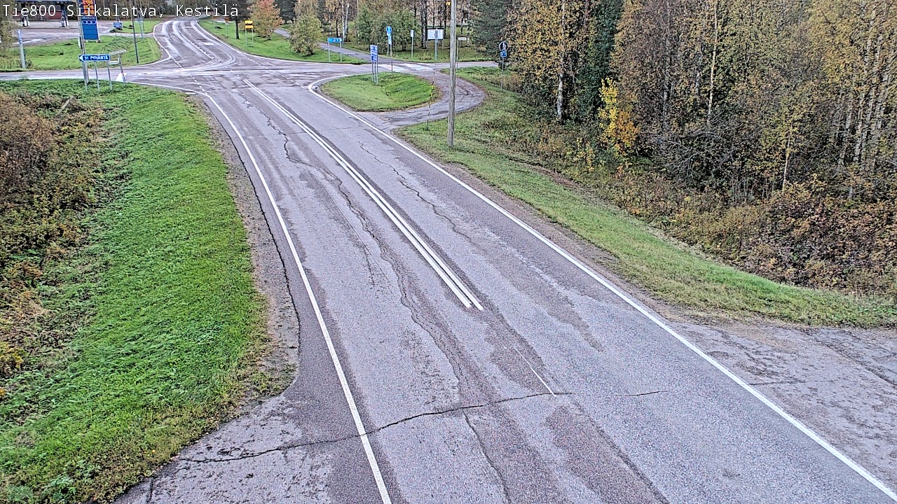 Weather Camera Image Road 800 Siikalatva Kestilä, Siikalatva, Pohjois-Pohjanmaa