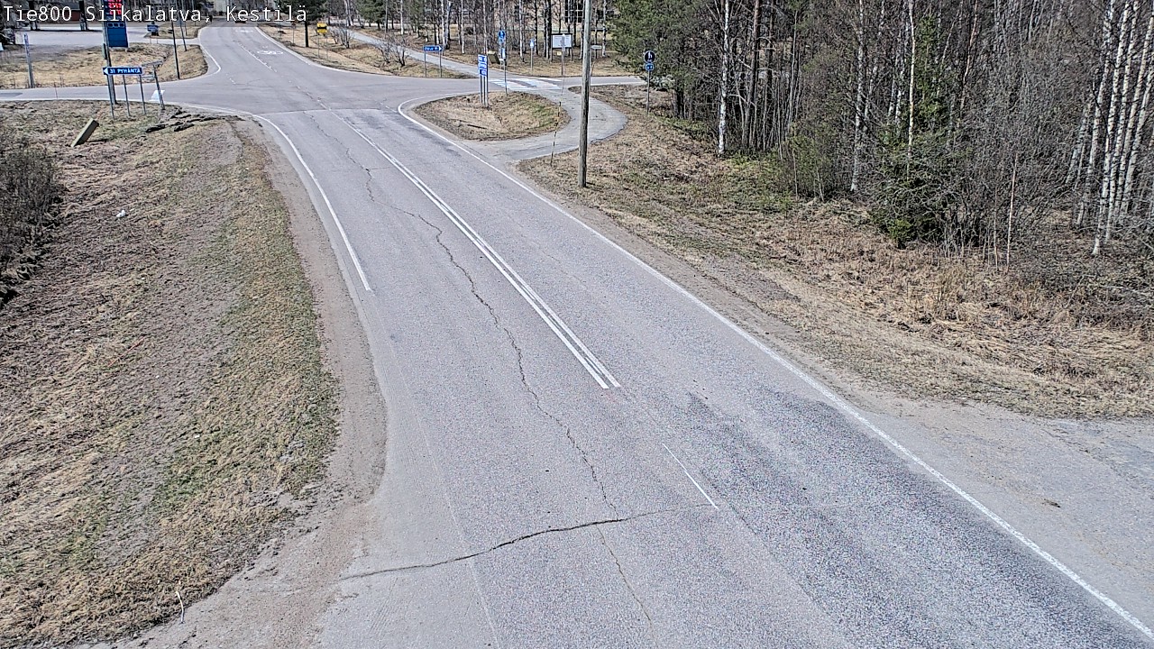 Weather Camera Image Road 800 Siikalatva Kestilä, Siikalatva, Pohjois-Pohjanmaa