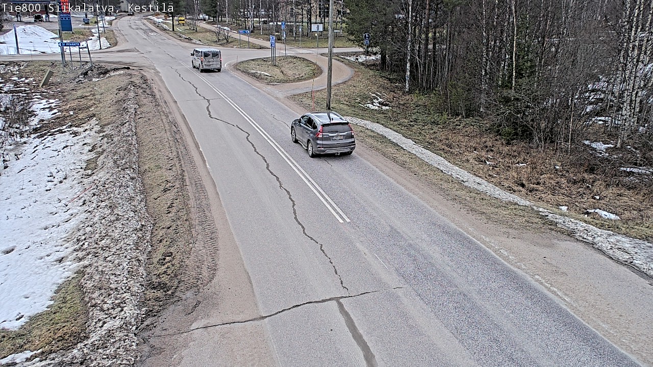 Weather Camera Image Väg 800 Siikalatva Kestilä, Siikalatva, Pohjois-Pohjanmaa