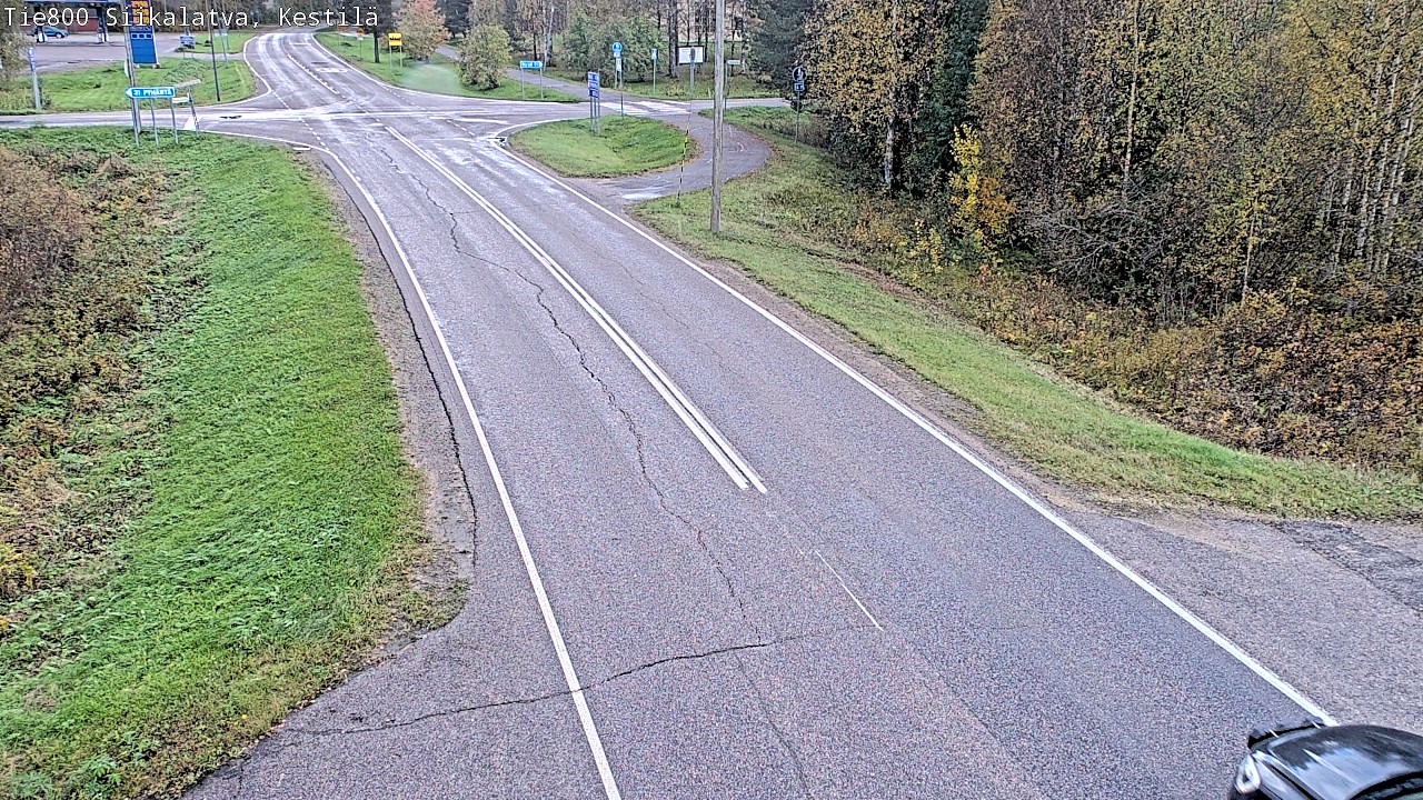 Weather Camera Image Road 800 Siikalatva Kestilä, Siikalatva, Pohjois-Pohjanmaa