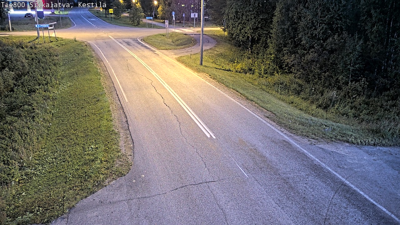 Weather Camera Image Väg 800 Siikalatva Kestilä, Siikalatva, Pohjois-Pohjanmaa